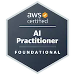 AWS Certified AI Practitioner certification badge
